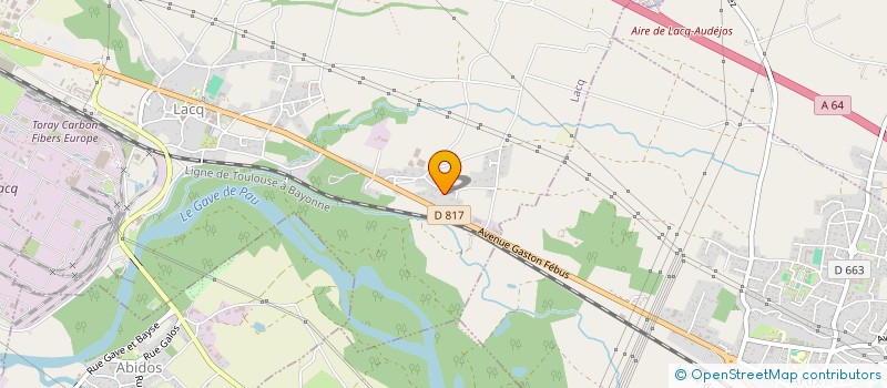 localisation de l'entreprise MADAME SANDRA LANSDORFF  LACQ