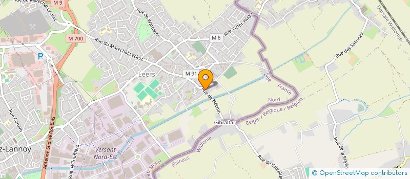 localisation de l'entreprise MADAME SANDRA LAOUADI  LEERS