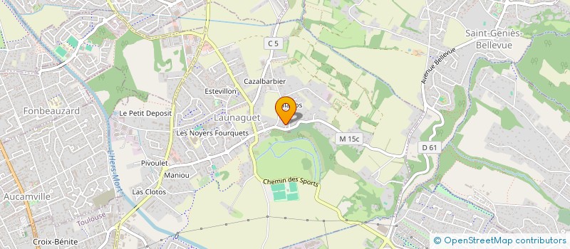 localisation de l'entreprise MADAME SANDRA LAPORTE à LAUNAGUET