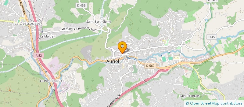 localisation de l'entreprise MADAME SANDRA LARCANCHE  AURIOL