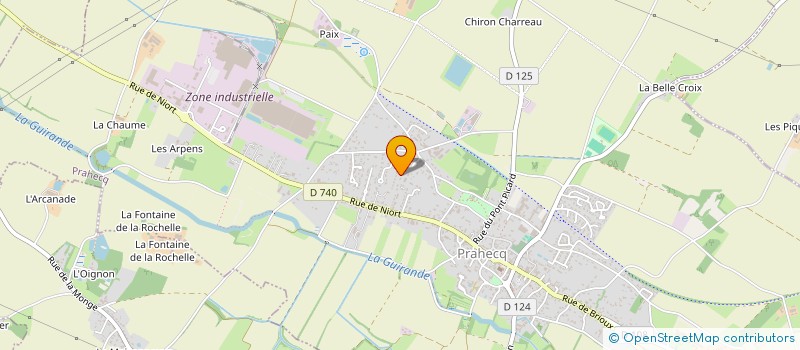 localisation de l'entreprise MADAME SANDRA LAURANT  PRAHECQ