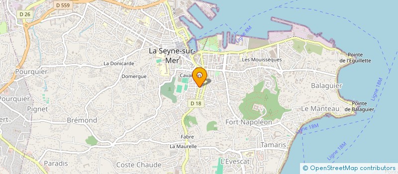 localisation de l'entreprise MADAME SANDRA LAURE à LA SEYNE-SUR-MER
