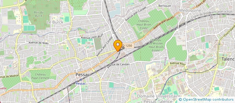 localisation de l'entreprise MADAME SANDRA LAURENT à PESSAC