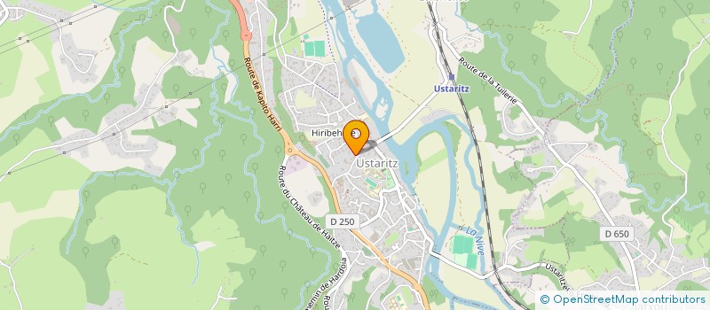 localisation de l'entreprise MADAME SANDRA LAZOU  USTARITZ