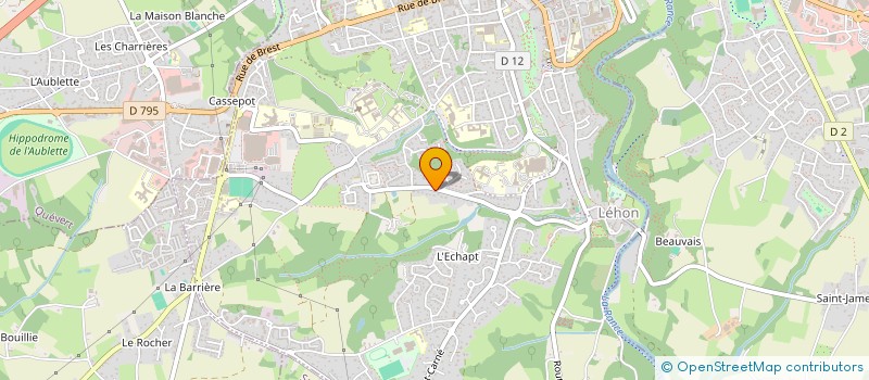 localisation de l'entreprise MADAME SANDRA LE DREAN  DINAN