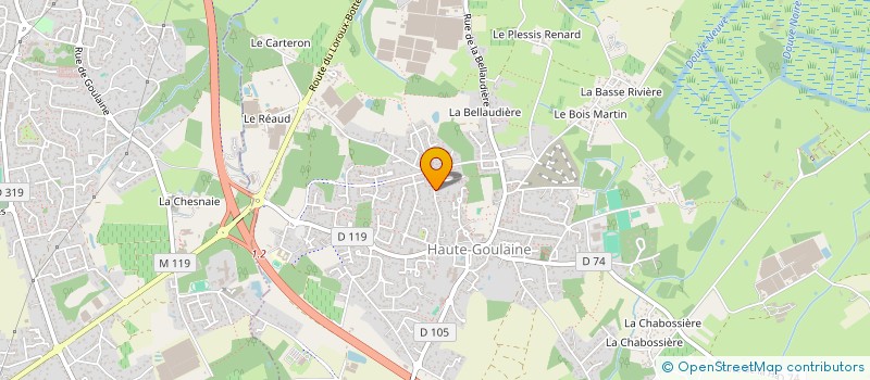 localisation de l'entreprise MADAME SANDRA LE SOLLIEC à HAUTE-GOULAINE
