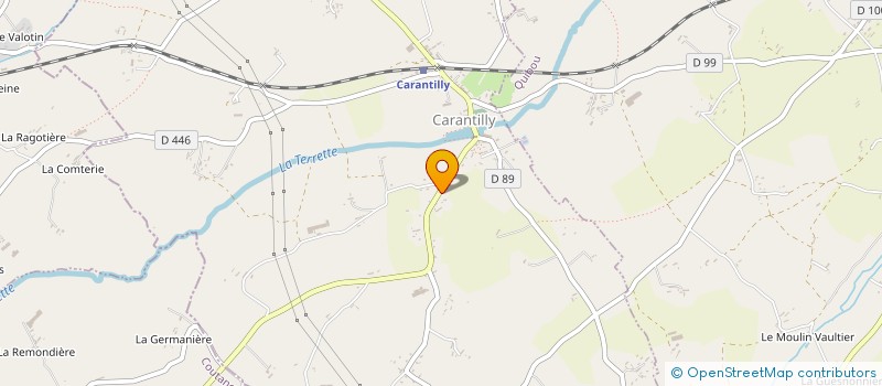 localisation de l'entreprise MADAME SANDRA LEBELLANGER  HAUTEVILLE-LA-GUICHARD