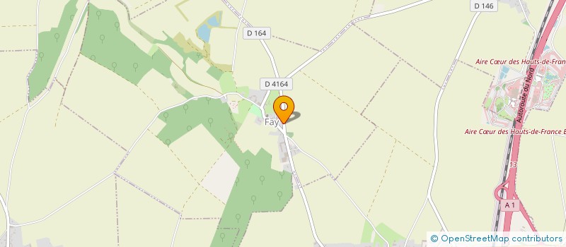 localisation de l'entreprise MADAME SANDRA LECLERE  FAY