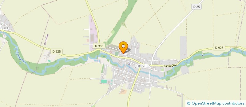 localisation de l'entreprise MADAME SANDRA LEFEVRE  JUNIVILLE