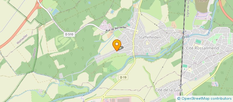 localisation de l'entreprise MADAME SANDRA LEHR  STAFFELFELDEN