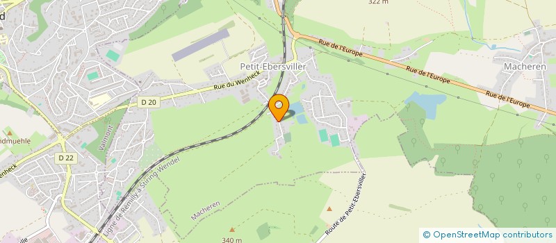 localisation de l'entreprise MADAME SANDRA LEININGER  MACHEREN