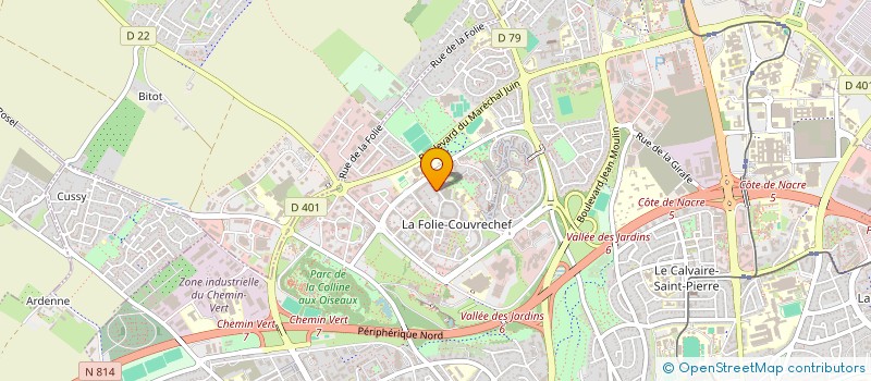 localisation de l'entreprise MADAME SANDRA LELANDAIS à CAEN