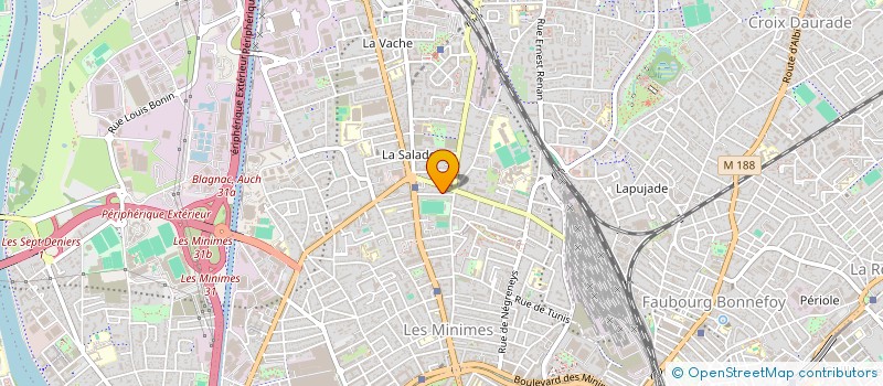 localisation de l'entreprise MADAME SANDRA LELORAIN à TOULOUSE
