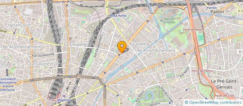 localisation de l'entreprise MADAME SANDRA LEMAITRE  PARIS