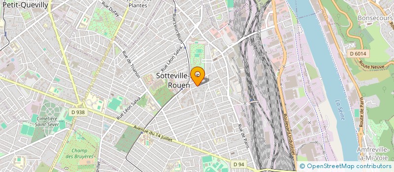 localisation de l'entreprise MADAME SANDRA LEMARCHAND  SOTTEVILLE-LES-ROUEN