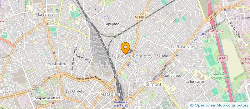 localisation de l'entreprise MADAME SANDRA LEPAGE à TOULOUSE
