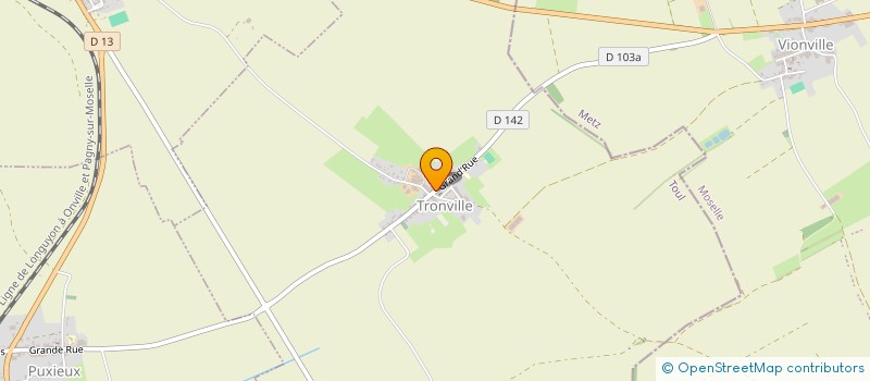 localisation de l'entreprise MADAME SANDRA LEPETIT  AFFLEVILLE