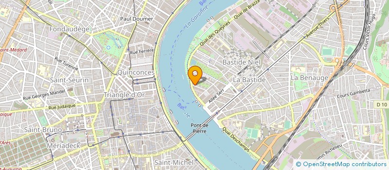 localisation de l'entreprise MADAME SANDRA LERCH  BORDEAUX