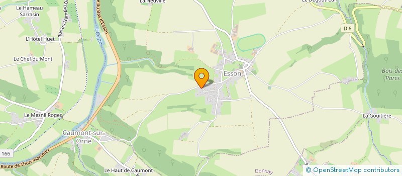 localisation de l'entreprise MADAME SANDRA LEROUX  ESSON