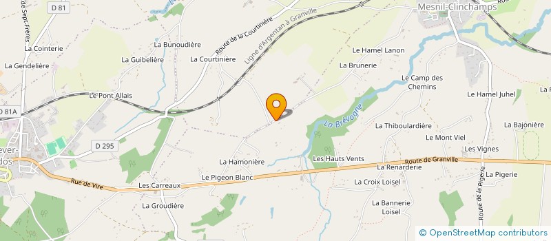 localisation de l'entreprise MADAME SANDRA LEROY  NOUES DE SIENNE