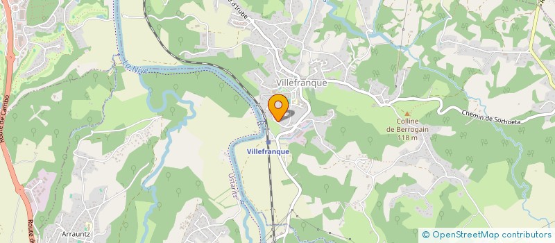 localisation de l'entreprise MADAME SANDRA LESIAK  VILLEFRANQUE