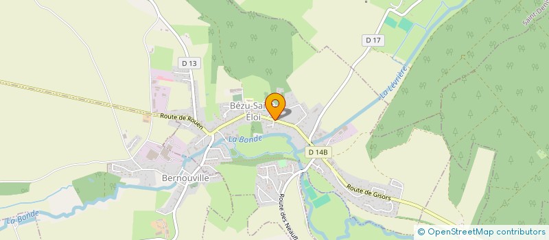 localisation de l'entreprise MADAME SANDRA LETOUVET à BEZU-SAINT-ELOI