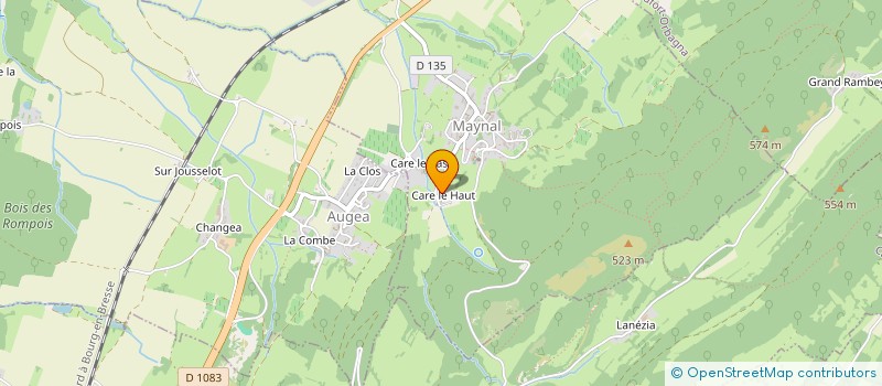 localisation de l'entreprise MADAME SANDRA LIARDON  MAYNAL