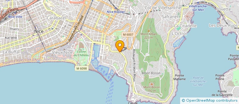 localisation de l'entreprise MADAME SANDRA LICARI à NICE