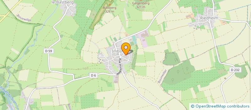 localisation de l'entreprise MADAME SANDRA LINK  BOUXWILLER