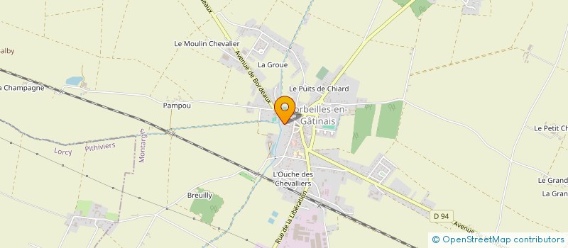 localisation de l'entreprise MADAME SANDRA LIOMAIN à CORBEILLES