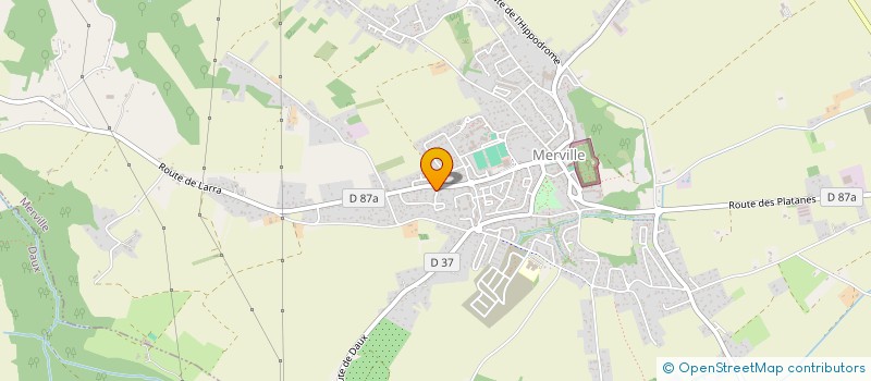 localisation de l'entreprise MADAME SANDRA LIU  MERVILLE