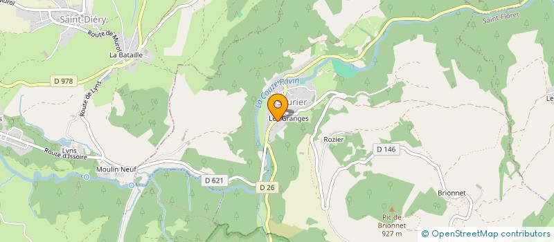 localisation de l'entreprise MADAME SANDRA LOISON  SAINT-FLORET