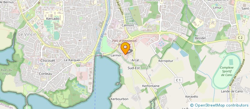 localisation de l'entreprise MADAME SANDRA LONCLE à VANNES