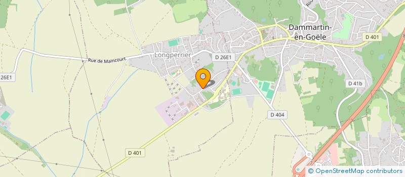 localisation de l'entreprise MADAME SANDRA LOPEZ  LONGPERRIER