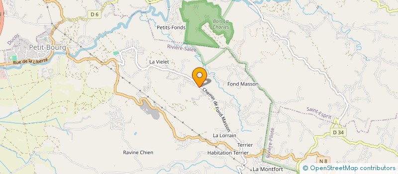 localisation de l'entreprise MADAME SANDRA LOSTAU à RIVIERE-SALEE