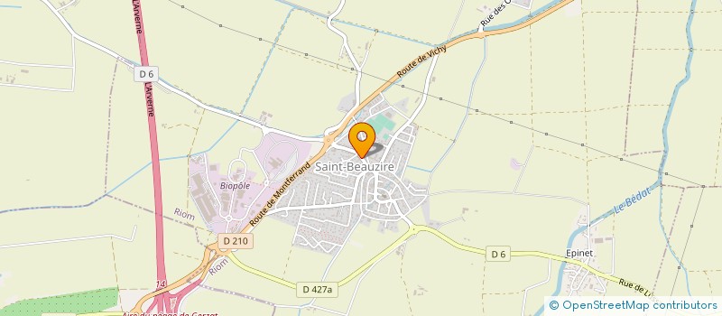 localisation de l'entreprise MADAME SANDRA LOT à SAINT-BEAUZIRE