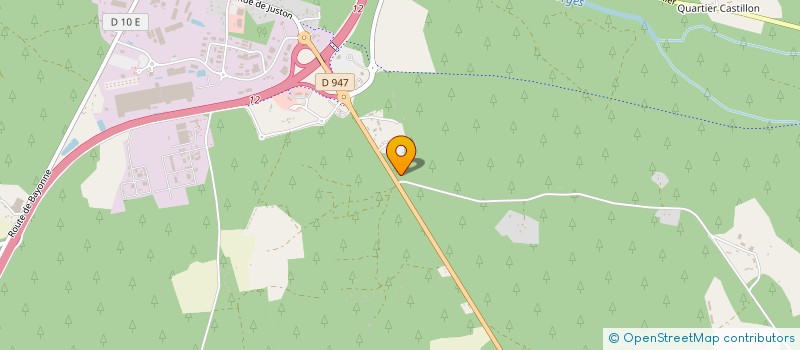 localisation de l'entreprise MADAME SANDRA LOUBERE  CASTETS