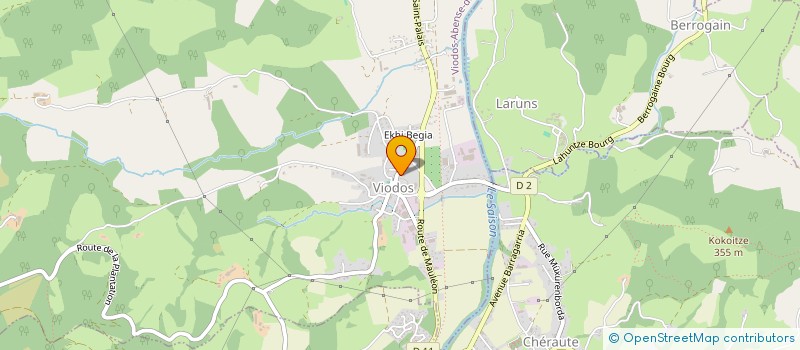 localisation de l'entreprise MADAME SANDRA LOURENCO  VIODOS-ABENSE-DE-BAS