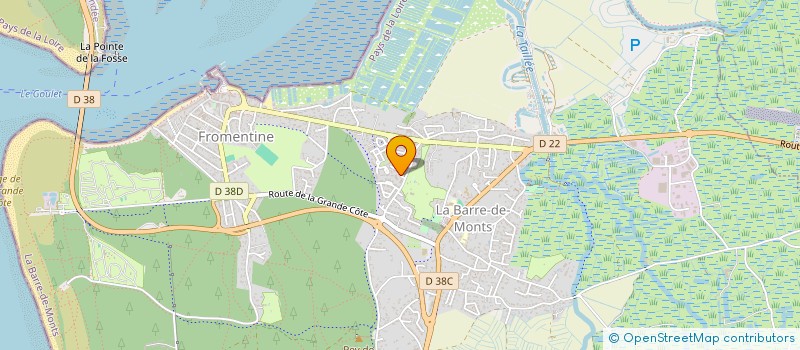 localisation de l'entreprise MADAME SANDRA LOUVEL  LA BARRE-DE-MONTS