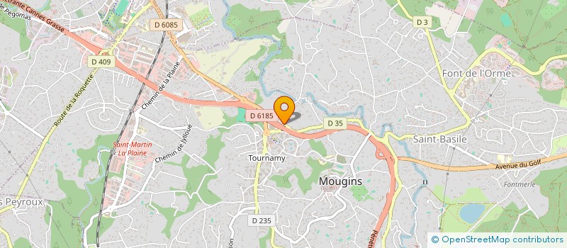 localisation de l'entreprise MADAME SANDRA LUEDIN à MOUGINS