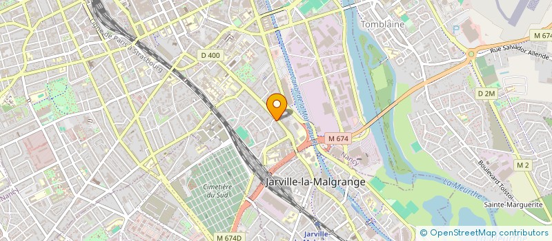 localisation de l'entreprise MADAME SANDRA LUX à NANCY