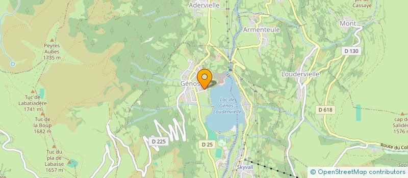 localisation de l'entreprise MADAME SANDRA LYS  GENOS