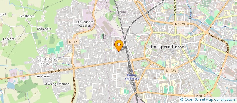 localisation de l'entreprise MADAME SANDRA MACCARD à BOURG-EN-BRESSE