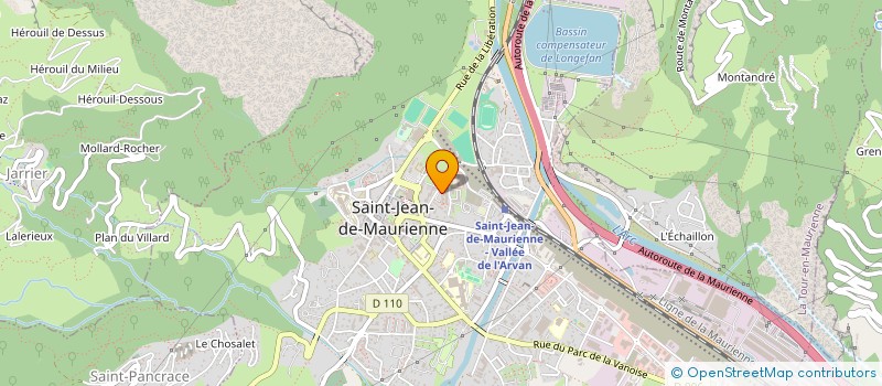 localisation de l'entreprise MADAME SANDRA MACIEJEWSKI à SAINT-JEAN-DE-MAURIENNE