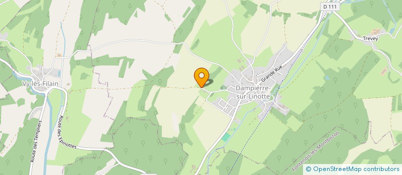 localisation de l'entreprise MADAME SANDRA MACOR  DAMPIERRE-SUR-LINOTTE