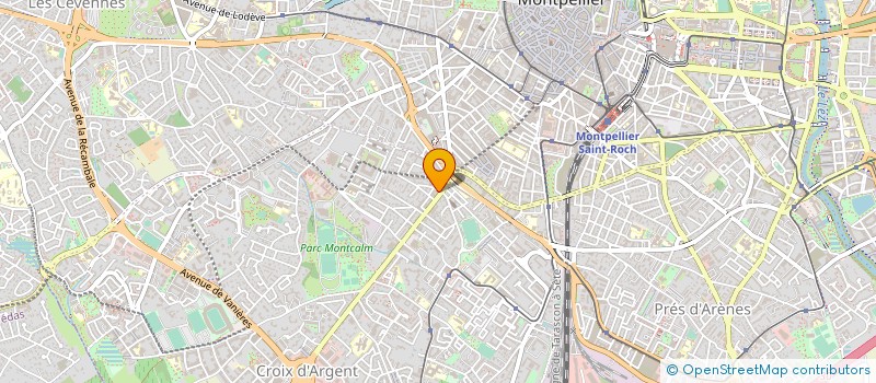 localisation de l'entreprise MADAME SANDRA MAHAMAT à MONTPELLIER