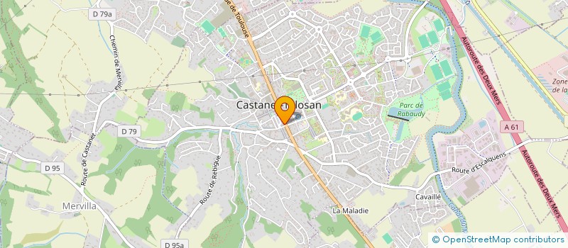 localisation de l'entreprise MADAME SANDRA MAHENC à CASTANET-TOLOSAN