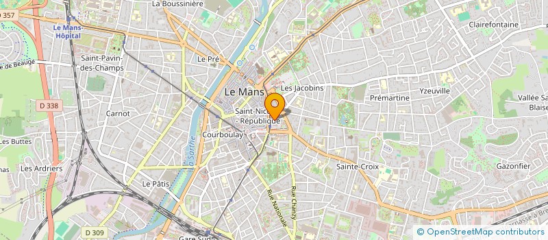 localisation de l'entreprise MADAME SANDRA MAILLARD à LE MANS