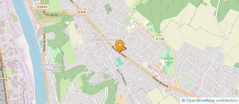 localisation de l'entreprise MADAME SANDRA MAILLET MEZERET à LE MESNIL-ESNARD