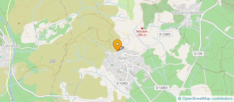 localisation de l'entreprise MADAME SANDRA MAISON  MOUREZE